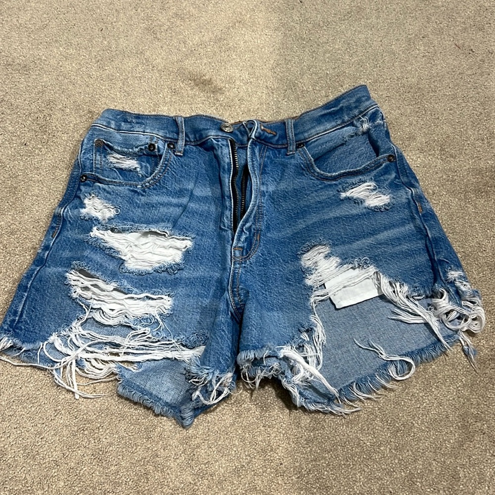 American Eagle Highest Rise 90s Boyfriend Jean Shorts